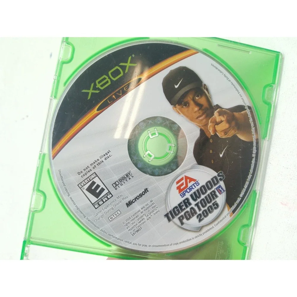 Tiger Woods PGA Tour 2005 Xbox Disc‎ Only Tested and Working